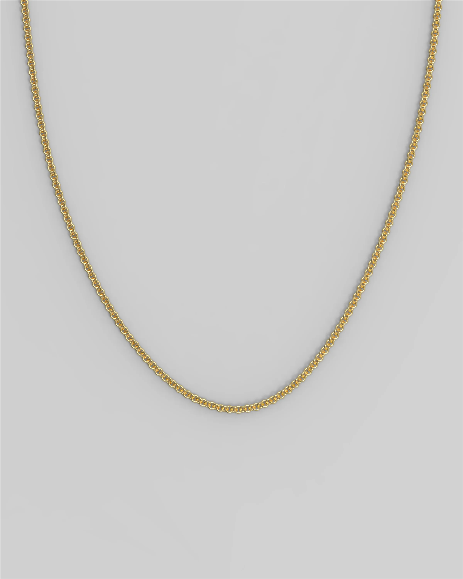 Smykker | Anker Chain 44cm Pleated